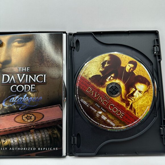 The Da Vinci Code 2-Disc Widescreen Tom Hanks Ron Howard DVD 2006 Columbia - Picture 3 of 4